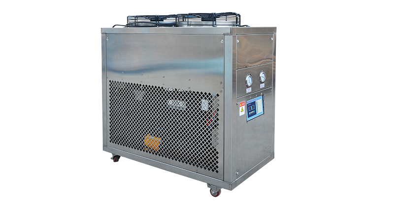 5HP Air-Cooled Low Temp. Chiller With Stainless Steel Case